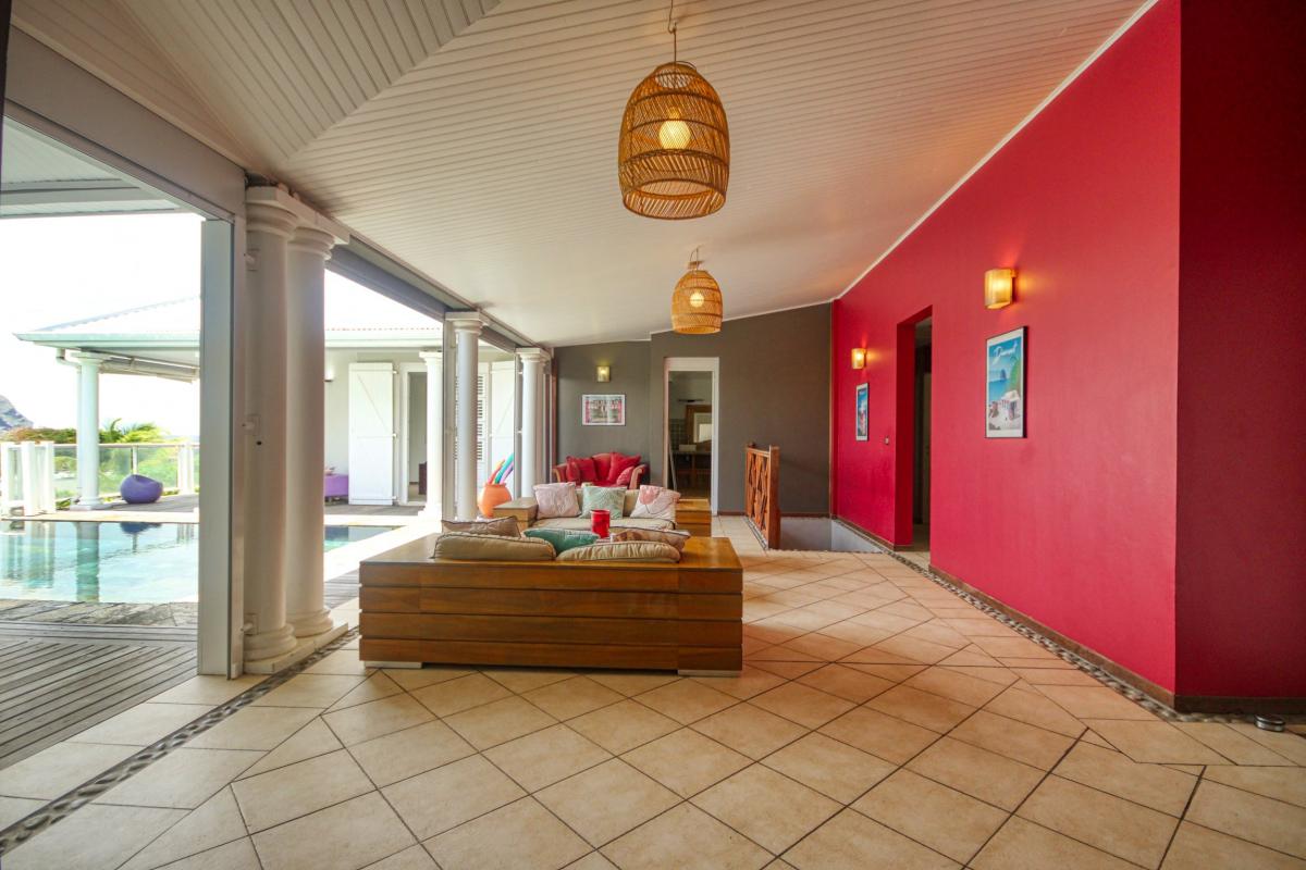 Location villa luxe Martinique - Salon - entrée